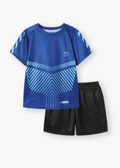 Set Thể Thao Siêu Nhẹ Ultra Light Cho Bé (Xanh Dương + Đen)