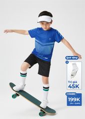 Set Thể Thao Siêu Nhẹ Ultra Light Cho Bé (Xanh Dương + Đen)