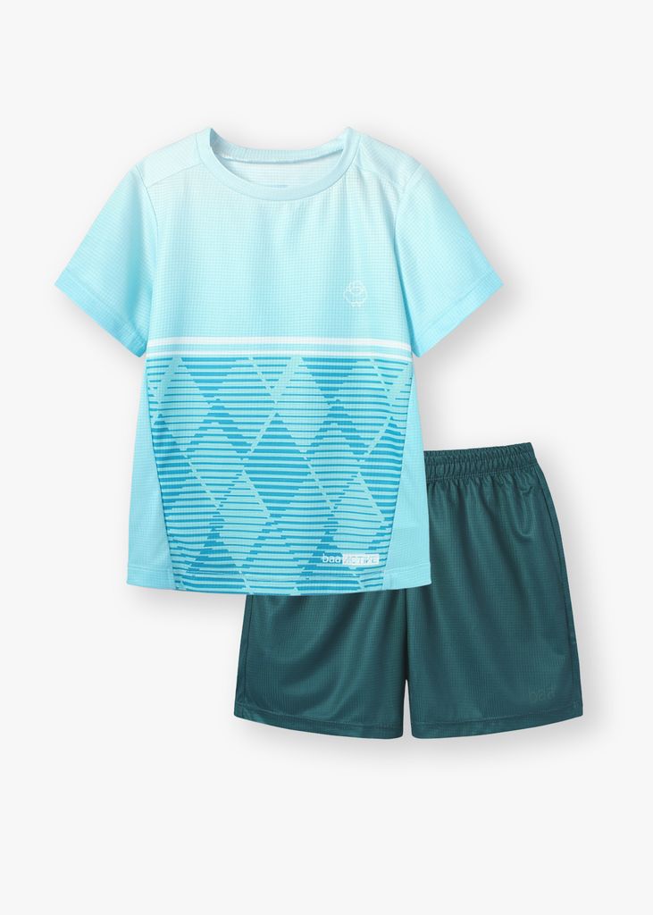 Set Thể Thao Siêu Nhẹ Ultra Light Cho Bé (Xanh Nhạt + Xanh Teal)