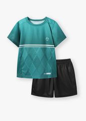 Set Thể Thao Siêu Nhẹ Ultra Light Cho Bé (Xanh Teal + Đen)