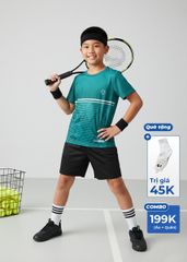 Set Thể Thao Siêu Nhẹ Ultra Light Cho Bé (Xanh Teal + Đen)