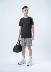 Set Thun Thể Thao Cho Bé Siêu Mát Ultra Cool Đen Phối Xám Nhạt
