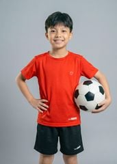 Set Thun Thể Thao Cho Bé Siêu Mát Ultra Cool Đỏ Phối Đen