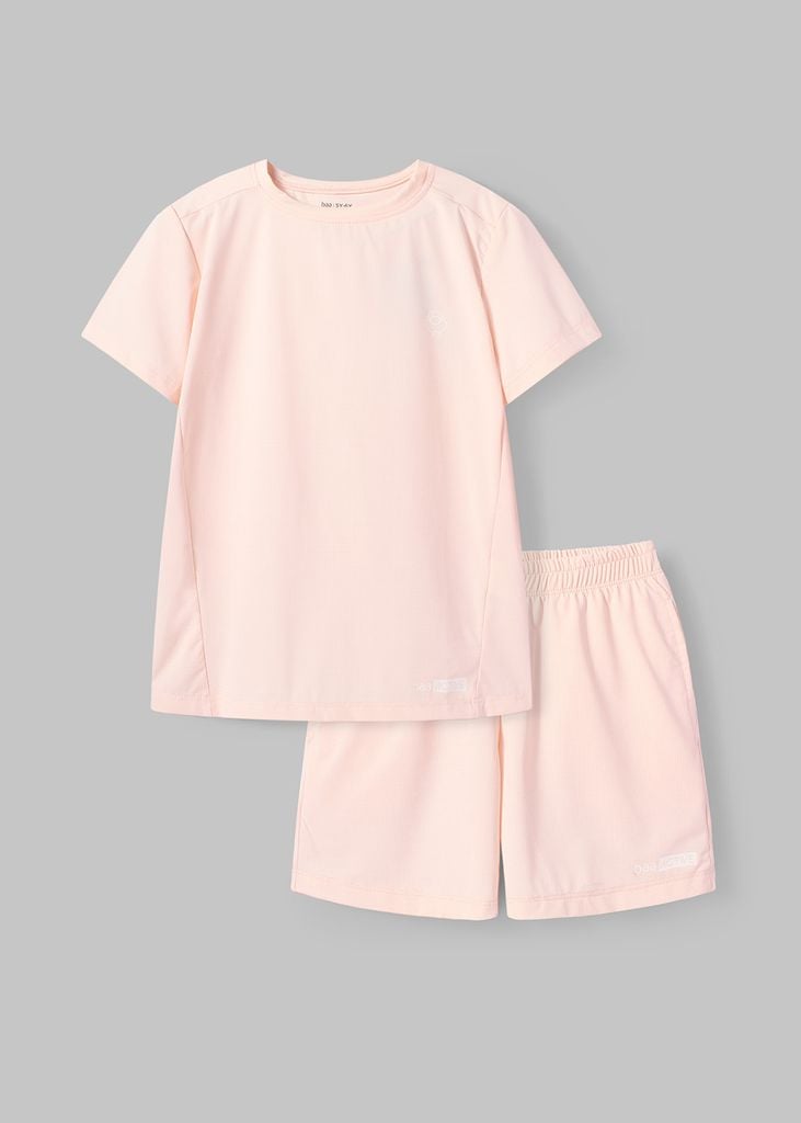 Set Thun Thể Thao Cho Bé Siêu Mát Ultra Cool Hồng