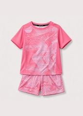 Set Thun Thể Thao Cho Bé Siêu Mát Ultra Cool Hồng Dot Splash