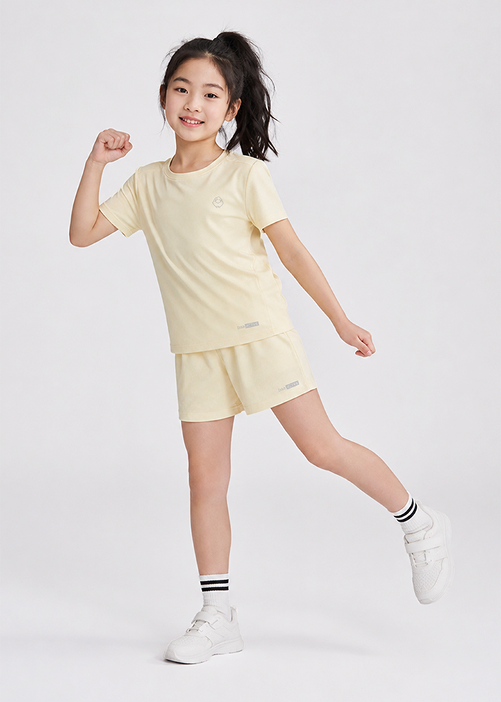 Set Thun Thể Thao Cho Bé Siêu Mát Ultra Cool Kem