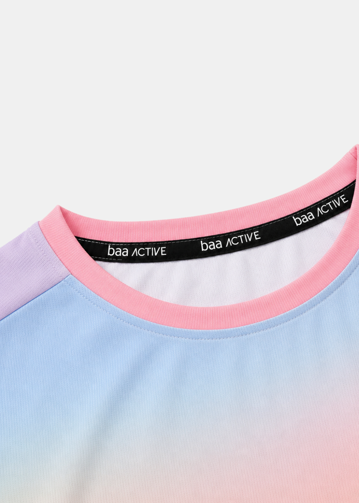 Set Thun Thể Thao Cho Bé Siêu Mát Ultra Cool Tím Xanh Ombre