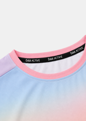 Set Thun Thể Thao Cho Bé Siêu Mát Ultra Cool Tím Xanh Ombre