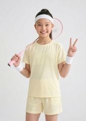 Set Thun Thể Thao Cho Bé Siêu Mát Ultra Cool Vàng Nhạt