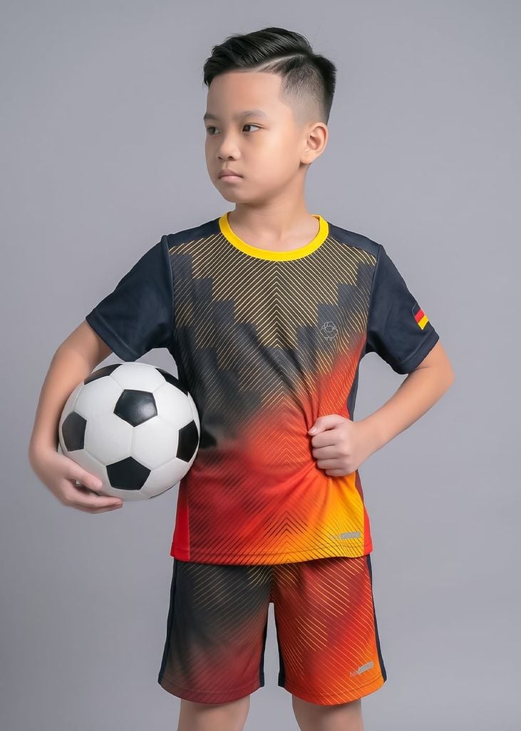 Set Thun Thể Thao Cho Bé Siêu Mát Ultra Cool World Cup Đội Tuyển Đức