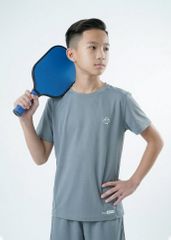 Set Thun Thể Thao Cho Bé Siêu Mát Ultra Cool Xám Xanh