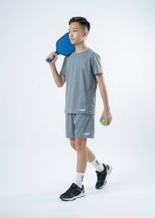 Set Thun Thể Thao Cho Bé Siêu Mát Ultra Cool Xám Xanh