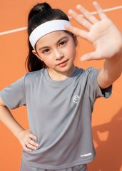 Set Thun Thể Thao Cho Bé Siêu Mát Ultra Cool Xám