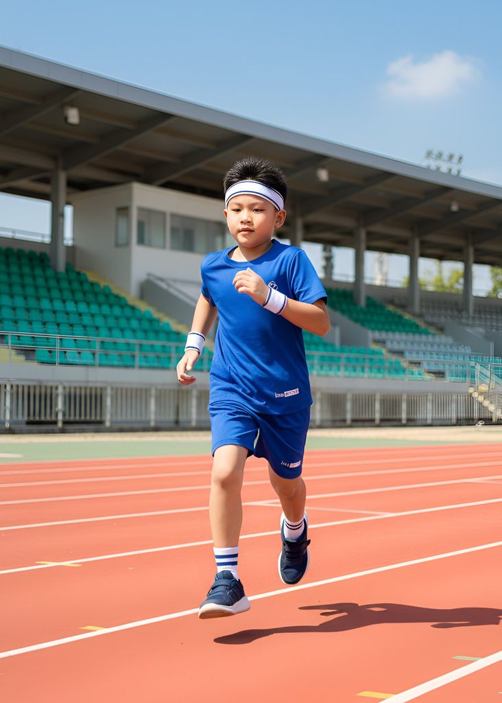 Set Thun Thể Thao Cho Bé Siêu Mát Ultra Cool Xanh