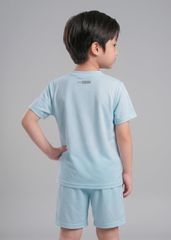 Set Thun Thể Thao Cho Bé Siêu Mát Ultra Cool Xanh Nhạt 02