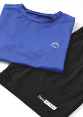 Set Thun Thể Thao Cho Bé Siêu Mát Ultra Cool Xanh Phối Đen 02