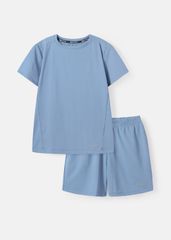 Set Thun Thể Thao Cho Bé Siêu Mát Ultra Cool Xanh Xám