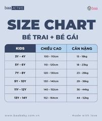 Set Thun Thể Thao Cho Bé Siêu Mát Ultra Cool Xanh Xám Hoạ Tiết 02