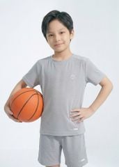 Set Thun Thể Thao Cho Bé Siêu Nhẹ Ultra Light Xám Nhạt