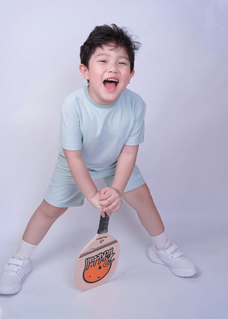 Set Thun Thể Thao Cho Bé Siêu Nhẹ Ultra Light Xanh Mint UC-SE13N-04