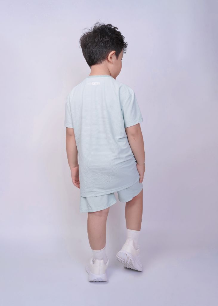 Set Thun Thể Thao Cho Bé Siêu Nhẹ Ultra Light Xanh Mint UC-SE13N-04