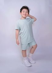 Set Thun Thể Thao Cho Bé Siêu Nhẹ Ultra Light Xanh Mint UC-SE13N-04