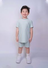 Set Thun Thể Thao Cho Bé Siêu Nhẹ Ultra Light Xanh Mint UC-SE13N-04