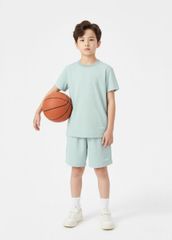 Set Thun Thể Thao Cho Bé Siêu Nhẹ Ultra Light Xanh Mint UC-SE13N-04