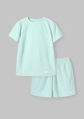 Set Thun Thể Thao Cho Bé Siêu Nhẹ Ultra Light Xanh Nhạt