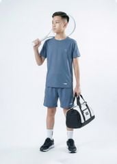 Set Thun Thể Thao Cho Bé Siêu Nhẹ Ultra Light Xanh Xám 02