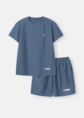 Set Thun Thể Thao Cho Bé Siêu Nhẹ Ultra Light Xanh Xám 02