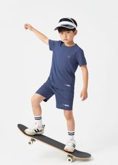 Set Thun Thể Thao Cho Bé Siêu Nhẹ Ultra Light Xanh Xám UC-SE13N-04