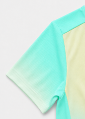 Set Thể Thao Cho Bé Siêu Nhẹ Ultra Light Hoạ Tiết Pinstripe (Xanh Ombre + Đen 11 Form Ngắn)