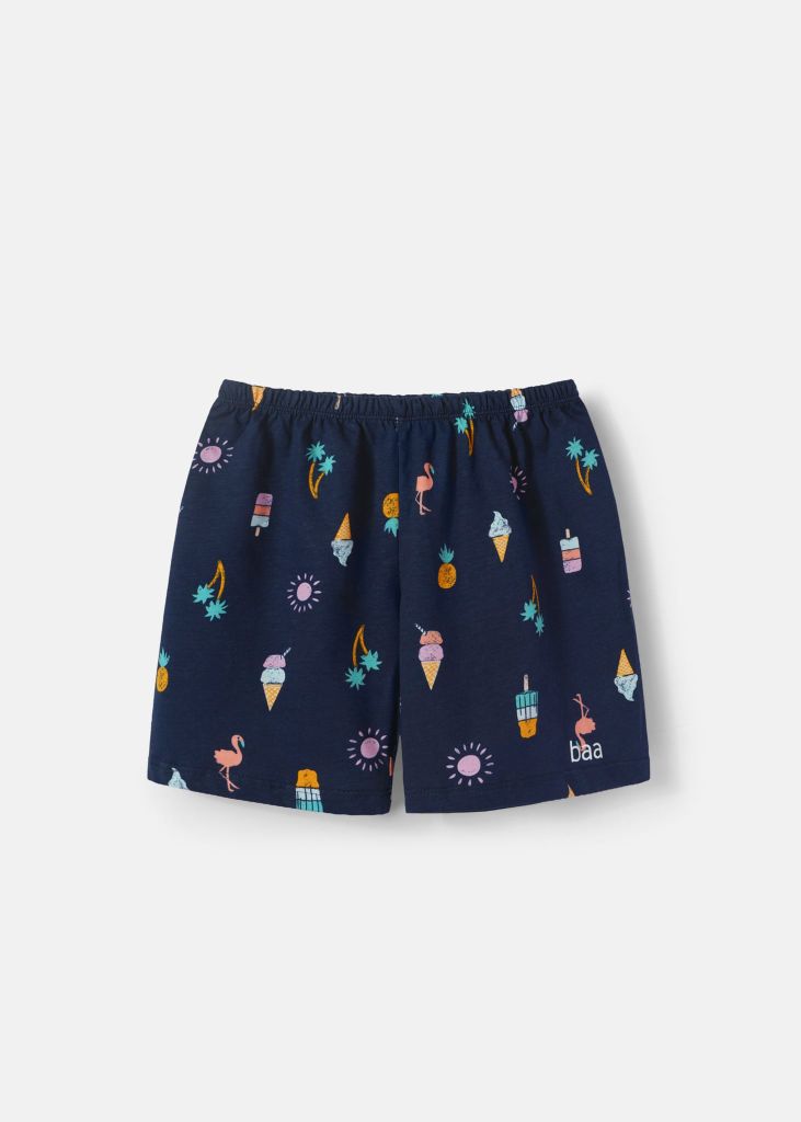 Set 3 Quần Short Thun Mặc Nhà Bé Trai Xanh Phối (Ngẫu Nhiên) BC-QU28N-03