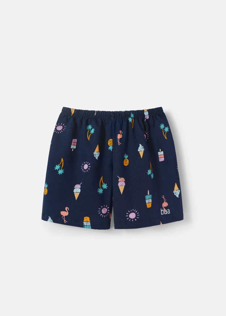 Set 3 Quần Short Thun Mặc Nhà Bé Trai Xanh Phối (Ngẫu Nhiên) BC-QU28N-03