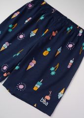 Set 3 Quần Short Thun Mặc Nhà Bé Trai Xanh Phối (Ngẫu Nhiên) BC-QU28N-03