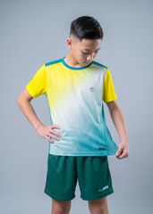 Set Thể Thao Cho Bé Siêu Nhẹ Ultra Light Họa Tiết Lightning (Xanh + Xanh Teal 02)