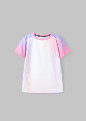 Áo Thun Thể Thao Cho Bé Siêu Nhẹ Ultra Light Tím Hoạ Tiết Halftone Dots