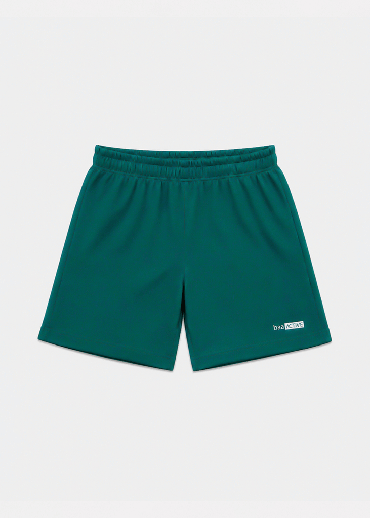 Quần Short Thể Thao Cho Bé Siêu Nhẹ Ultra Light Xanh Teal 04 (Form Ngắn)