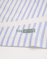 Set Thun Thể Thao Cho Bé Siêu Mát Ultra Cool Hồng Hoạ Tiết Diagonal Stripe