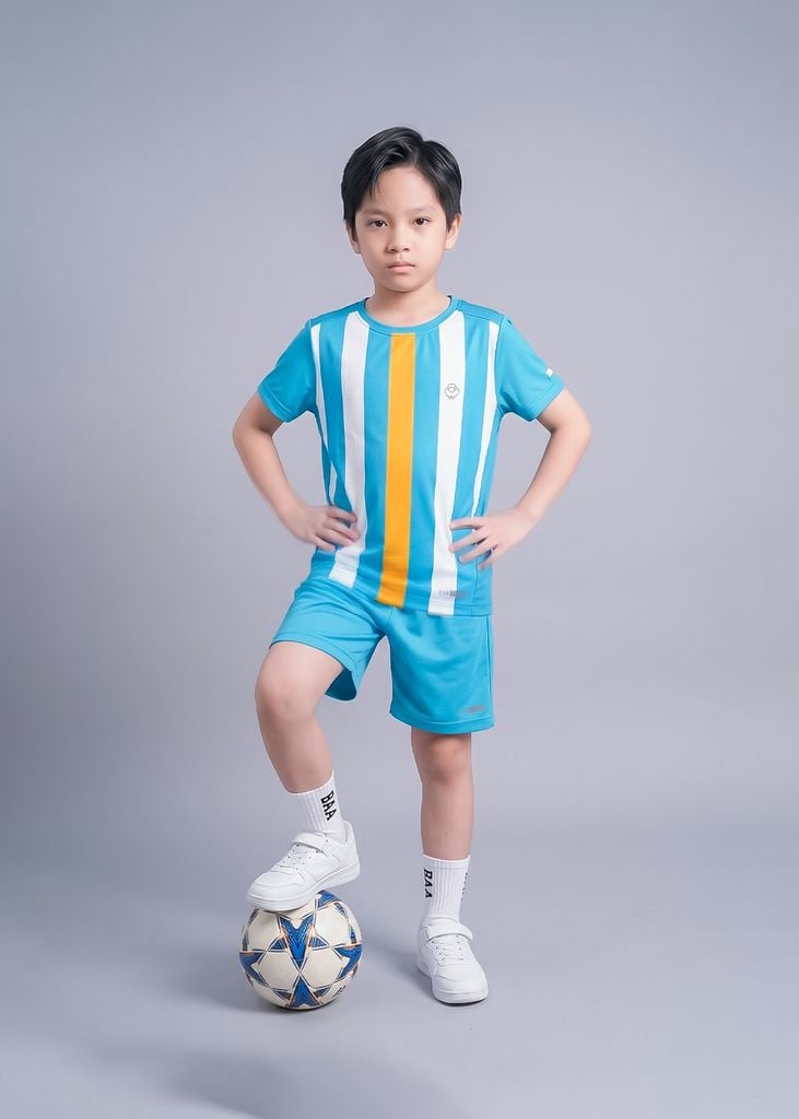 Set Thun Thể Thao Cho Bé Siêu Mát Ultra Cool World Cup Đội Tuyển Argentina