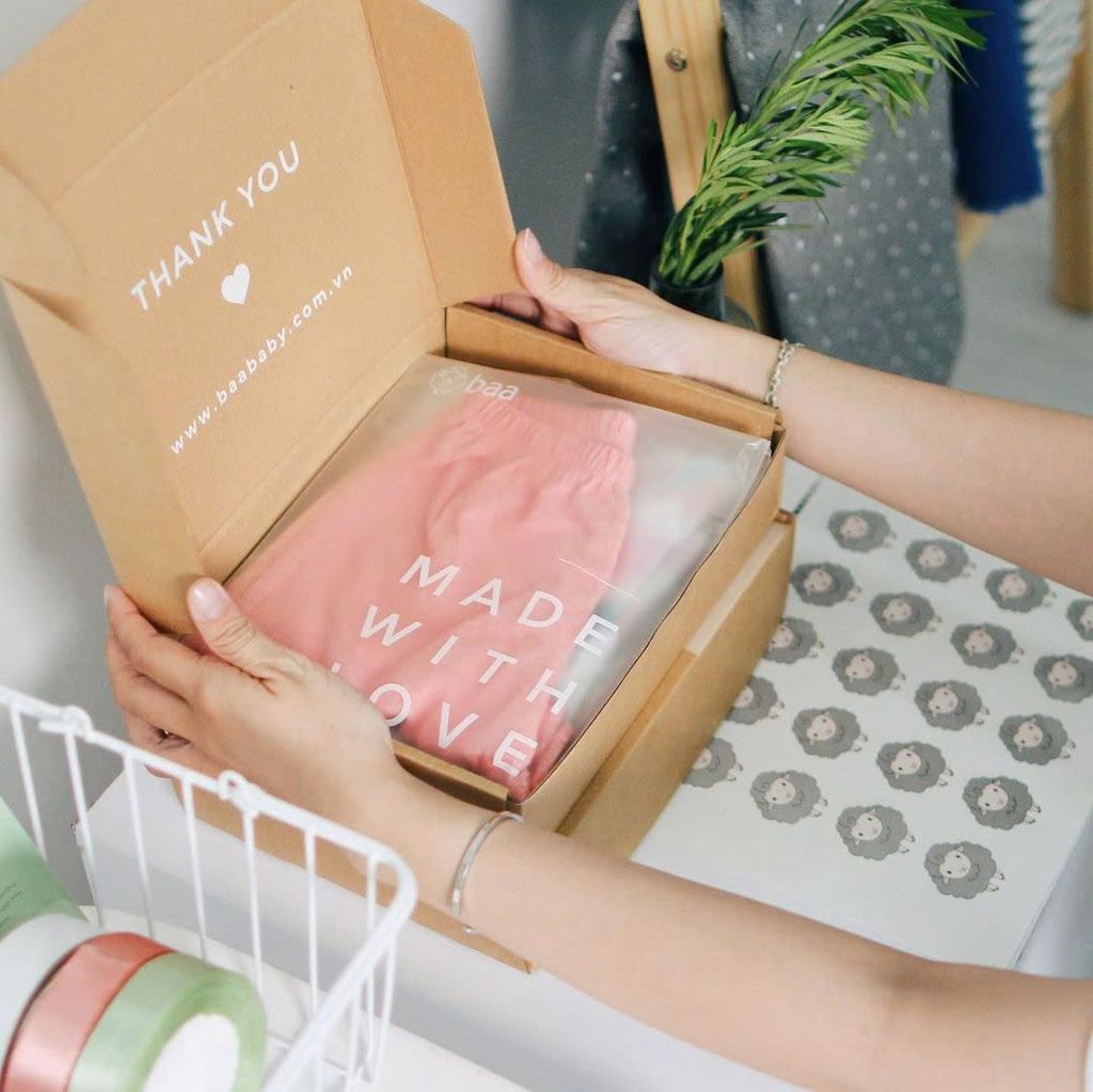 Hộp Kraft BaaBaBy