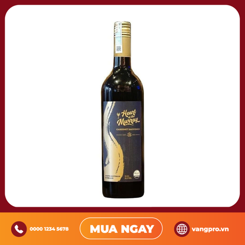 VANG ĐỎ ÚC HEART OF THE MURRAY CABERNET SAUVIGNON