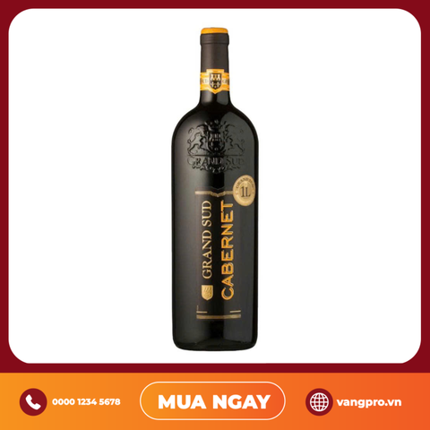 VANG ĐỎ PHÁP GRAND SUD CABERNET PAYS DOC