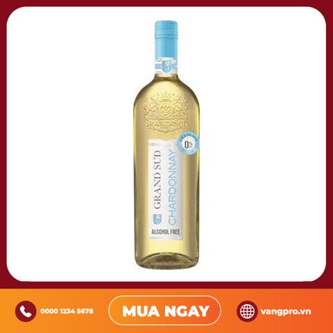 VANG TRẮNG PHÁP GRAND SUD CHARDONNAY 0%