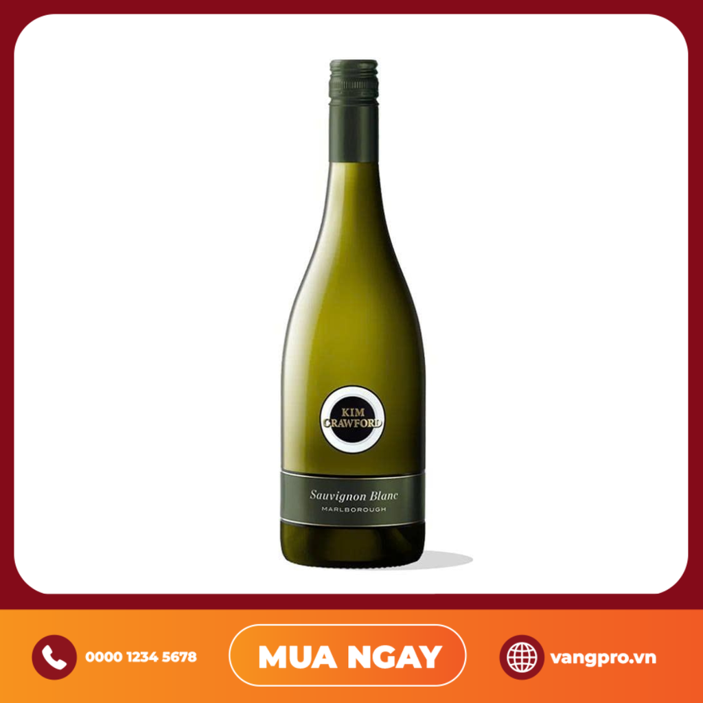VANG TRẮNG NEW ZEALAND KIM CRAWFORD SAUVIGNON BLANC