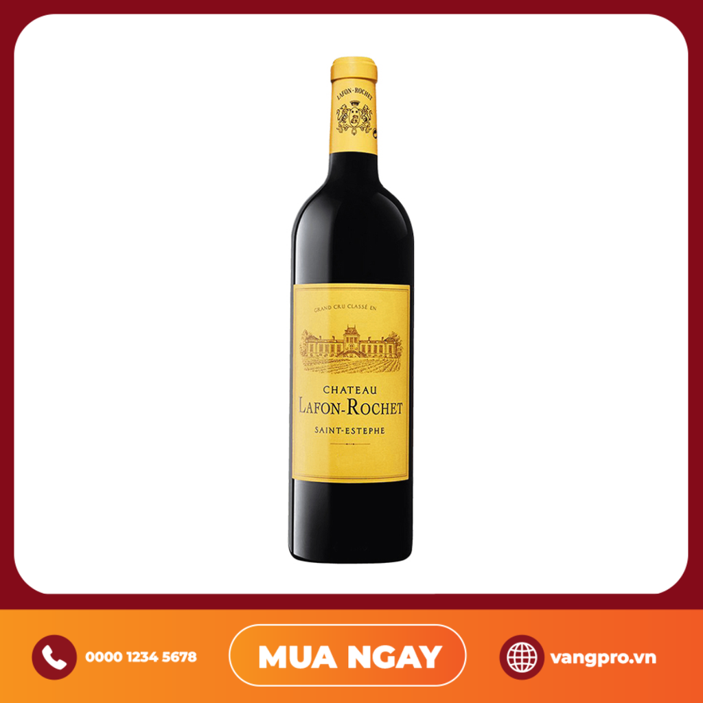 VANG ĐỎ PHÁP CHATEAU LAFON-ROCHET 2018