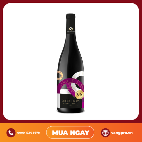 VANG ĐỎ Ý RUOTA LIBERA APPASSIMENTO PUGLIA 2022