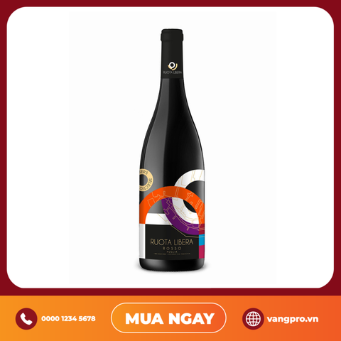 VANG ĐỎ Ý RUOTA LIBERA ROSSO PUGLIA 2022