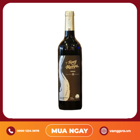 VANG ĐỎ ÚC HEART OF THE MURRAY SHIRAZ
